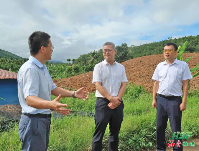 艾轶伦在立才农场公司垦区耕地“非粮化”“非农化”专项整改复耕地块调研。。。